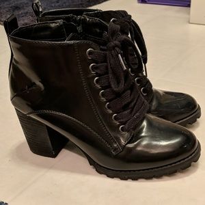 Mix No. 6 black heeled booties